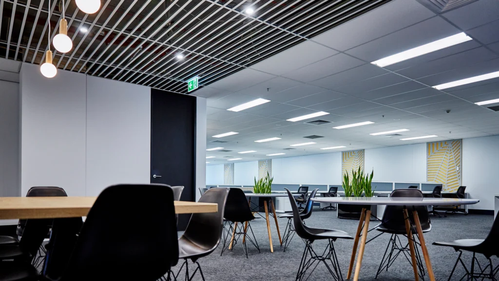 Lined Plasterboard in Commercial Fitouts