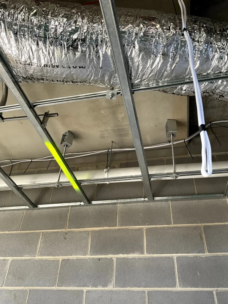 Embelton Vibration Isolation Hangers Installation